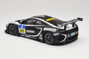 McLaren 12C GT3 Dorr Motorsport #69 C. Adams / M. Klasen 24 Hours Nurburgring 2013 Minichamps 1:18 151131369 Metalas - nuotrauka 5 iš 6