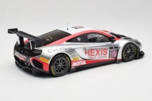McLaren 12C GT3 Hexis Racing #107 O. Panis / F. Cazenave 24 Hours of Spa 2013 Minichamps 1:18 151131397 Metalas - nuotrauka 2 iš 6
