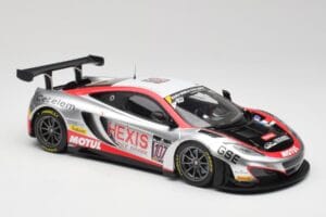 McLaren 12C GT3 Hexis Racing #107 O. Panis / F. Cazenave 24 Hours of Spa 2013 Minichamps 1:18 151131397 Metalas - nuotrauka 4 iš 6