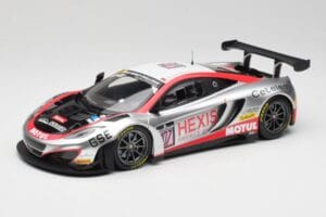 McLaren 12C GT3 Hexis Racing #107 O. Panis / F. Cazenave 24 Hours of Spa 2013 Minichamps 1:18 151131397 Metalas