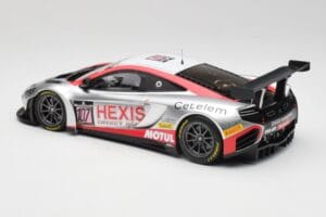 McLaren 12C GT3 Hexis Racing #107 O. Panis / F. Cazenave 24 Hours of Spa 2013 Minichamps 1:18 151131397 Metalas - nuotrauka 5 iš 6
