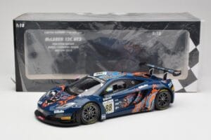 McLaren 12C GT3 #88 Von Ryan Racing A. Barff / T. Goodwin / B. Senna Spa 24 Hours 2013 Minichamps 1:18 151131388 Metalas - nuotrauka 6 iš 6