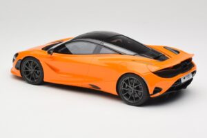 McLaren 750S McLaren Orange TopSpeed 1:18 TS0547 Metalas - nuotrauka 5 iš 6
