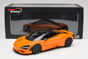 McLaren 750S McLaren Orange TopSpeed 1:18 TS0547 Metalas - nuotrauka 6 iš 6