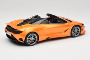 McLaren 750S Spider Papaya Orange GT Spirit 1:18 GT488 Derva - nuotrauka 2 iš 6