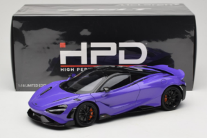 McLaren 765LT Violetinis HPD 1:18 HPD18005 Metalas - nuotrauka 8 iš 8