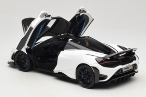 McLaren 765LT Baltas HPD 1:18 HOD18007 Metalas - nuotrauka 5 iš 8