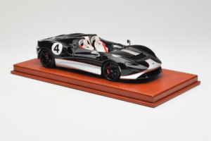 McLaren Elva Juodas Sidabrinis AB Models 1:18 REMC022 Derva - nuotrauka 4 iš 7