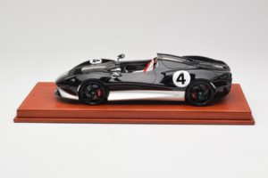 McLaren Elva Juodas Sidabrinis AB Models 1:18 REMC022 Derva