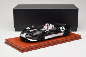 McLaren Elva Juodas Sidabrinis AB Models 1:18 REMC022 Derva - nuotrauka 7 iš 7