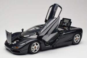McLaren F1 Dark Blue Metallic Minichamps 1:12 530133128 Metalas - nuotrauka 2 iš 9
