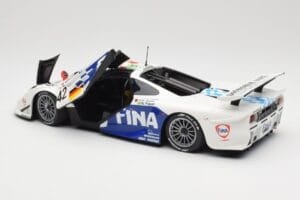 McLaren F1 GTR BMW Motorsport #42 J. Lehto / S. Soper / N. Piquet 24 Hours of Le Mans 1997 Minichamps 1:18 530133742 Metalas - nuotrauka 5 iš 8