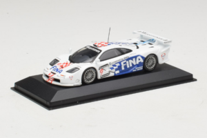 McLaren F1 GTR #9 Fina P. Kox / R. Ravaglia / A. Montermini 24 Hours of Le Mans 1997 Minichamps 1:43 MCLAREN002 Metalas - nuotrauka 2 iš 5
