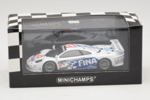 McLaren F1 GTR #9 Fina P. Kox / R. Ravaglia / A. Montermini 24 Hours of Le Mans 1997 Minichamps 1:43 MCLAREN002 Metalas - nuotrauka 5 iš 5