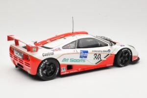 McLaren F1 GTR GT1 #30 West Competition J. Nielsen 1996 UT Models 1:18 39624 Metalas - nuotrauka 3 iš 8