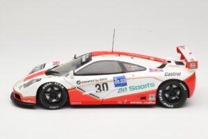 McLaren F1 GTR GT1 #30 West Competition J. Nielsen 1996 UT Models 1:18 39624 Metalas - nuotrauka 4 iš 8