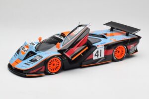 McLaren F1 GTR Gulf #41 P. Gounon / S. Oloffson 24 Hours of Le Mans 1997 Minichamps 1:18 530133741 Metalas - nuotrauka 2 iš 8