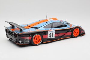 McLaren F1 GTR Gulf #41 P. Gounon / S. Oloffson 24 Hours of Le Mans 1997 Minichamps 1:18 530133741 Metalas - nuotrauka 3 iš 8