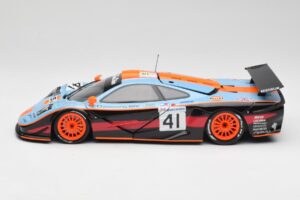 McLaren F1 GTR Gulf #41 P. Gounon / S. Oloffson 24 Hours of Le Mans 1997 Minichamps 1:18 530133741 Metalas - nuotrauka 4 iš 8