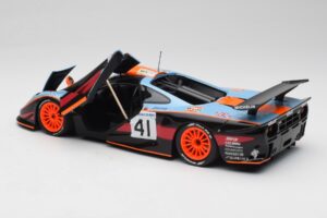 McLaren F1 GTR Gulf #41 P. Gounon / S. Oloffson 24 Hours of Le Mans 1997 Minichamps 1:18 530133741 Metalas - nuotrauka 5 iš 8