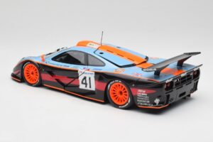 McLaren F1 GTR Gulf #41 P. Gounon / S. Oloffson 24 Hours of Le Mans 1997 Minichamps 1:18 530133741 Metalas - nuotrauka 7 iš 8