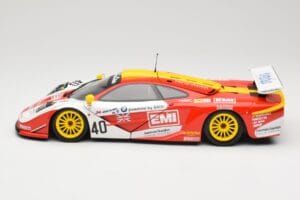 McLaren F1 GTR Gulf Team Davidoff #40 D. O'Rourke / G. Sugden / J. Auberlein 24 Hours of Le Mans 1998 Minichamps 1:18 5301338 - nuotrauka 4 iš 8