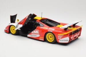 McLaren F1 GTR Gulf Team Davidoff #40 D. O'Rourke / G. Sugden / J. Auberlein 24 Hours of Le Mans 1998 Minichamps 1:18 5301338 - nuotrauka 5 iš 8