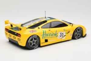 McLaren F1 GTR Harrods Mach One Racing #51 A. Wallace / D. Bell / J. Bell 24 Hours of Le Mans 1995 Minichamps 1:18 530133551  - nuotrauka 3 iš 8