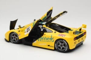 McLaren F1 GTR Harrods Mach One Racing #51 A. Wallace / D. Bell / J. Bell 24 Hours of Le Mans 1995 Minichamps 1:18 530133551  - nuotrauka 5 iš 8