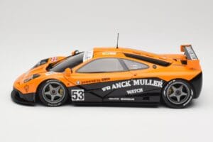 McLaren F1 GTR Kokusai Kaihatsu Racing #53 O. Giroix / J. Sala / P. Deletraz 24 Hours of Le Mans 1996 Minichamps 1:18 5301336 - nuotrauka 4 iš 8