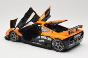 McLaren F1 GTR Kokusai Kaihatsu Racing #53 O. Giroix / J. Sala / P. Deletraz 24 Hours of Le Mans 1996 Minichamps 1:18 5301336 - nuotrauka 5 iš 8