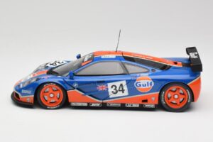 McLaren F1 GTR #34 Gulf Racing 1996 UT Models 1:18 39621 Metalas - nuotrauka 4 iš 8