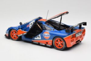 McLaren F1 GTR #34 Gulf Racing 1996 UT Models 1:18 39621 Metalas - nuotrauka 5 iš 8