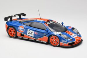 McLaren F1 GTR #34 Gulf Racing 1996 UT Models 1:18 39621 Metalas - nuotrauka 6 iš 8