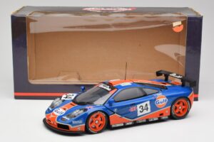 McLaren F1 GTR #34 Gulf Racing 1996 UT Models 1:18 39621 Metalas - nuotrauka 8 iš 8