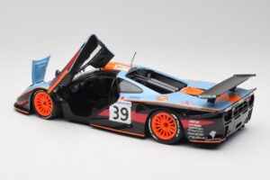 McLaren F1 GTR #39 R. Bellm / A. Gilbert-Scott 24 Hours of Le Mans 1997 Minichamps 1:18 530133739 Metalas - nuotrauka 5 iš 8