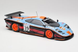 McLaren F1 GTR #39 R. Bellm / A. Gilbert-Scott 24 Hours of Le Mans 1997 Minichamps 1:18 530133739 Metalas - nuotrauka 6 iš 8