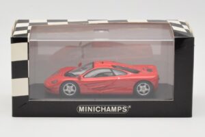 McLaren F1 Raudonas Minichamps 1:43 433133438 Metalas - nuotrauka 4 iš 4