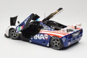 McLaren F1 GTR Team Bigazzi #39 N. Piquet / A. Cecotto / D. Sullivan 24 Hours of Le Mans 1996 Minichamps 1:18 530133639 Metal - nuotrauka 5 iš 8