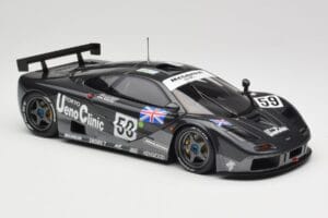 McLaren F1 GTR #59 Ueno Clinic Y. Dalmas / J.J. Lehto / M. Sekiya 24 Hours of Le Mans Winner 1995 Minichamps 1:18 530133559 M - nuotrauka 6 iš 8