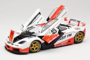 McLaren F1 GTR West Competition #49 J. Nielsen / J. Mass / T. Bscher 24 Hours of Le Mans 1995 Minichamps 1:18 530133549 Metal - nuotrauka 2 iš 8