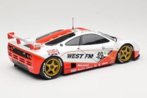 McLaren F1 GTR West Competition #49 J. Nielsen / J. Mass / T. Bscher 24 Hours of Le Mans 1995 Minichamps 1:18 530133549 Metal - nuotrauka 3 iš 8