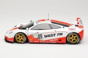 McLaren F1 GTR West Competition #49 J. Nielsen / J. Mass / T. Bscher 24 Hours of Le Mans 1995 Minichamps 1:18 530133549 Metal - nuotrauka 4 iš 8