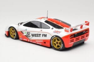 McLaren F1 GTR West Competition #49 J. Nielsen / J. Mass / T. Bscher 24 Hours of Le Mans 1995 Minichamps 1:18 530133549 Metal - nuotrauka 7 iš 8