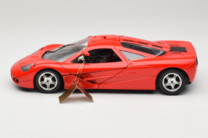 McLaren F1 High Mirror Light Red Guiloy 1:18 67505 Metalas - nuotrauka 4 iš 8