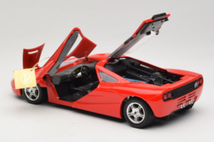 McLaren F1 High Mirror Light Red Guiloy 1:18 67505 Metalas - nuotrauka 5 iš 8