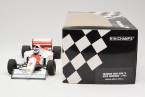 McLaren Ford MP4/8 #7 M. Hakkinen 1993 Minichamps 1:18 530931837 Metalas - nuotrauka 6 iš 6