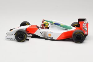 McLaren MP4/8 Ford #8 A. Senna Winner Australian GP 1993 Minichamps 1:18 540933838 Metalas - nuotrauka 4 iš 7