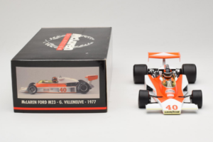 McLaren M23 Ford #40 G. Villeneuve British GP 1977 Minichamps 1:18 530771840 Metalas - nuotrauka 6 iš 7
