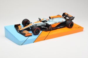 McLaren MCL35M #4 L. Norris 3rd Place Monaco GP 2021 Minichamps 1:18 533212402 Metalas - nuotrauka 2 iš 6